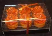 Teelicht, Bl�te orange