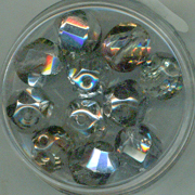 Metall Optik Perle, lime 10mm