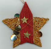 Weihnachtsanh�nger Stern