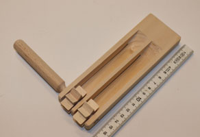 Ratsche klein, 2 R�der