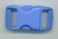 Verschlu� blau, 30x15