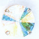 Ohrh�nger, 10mm crystalAB